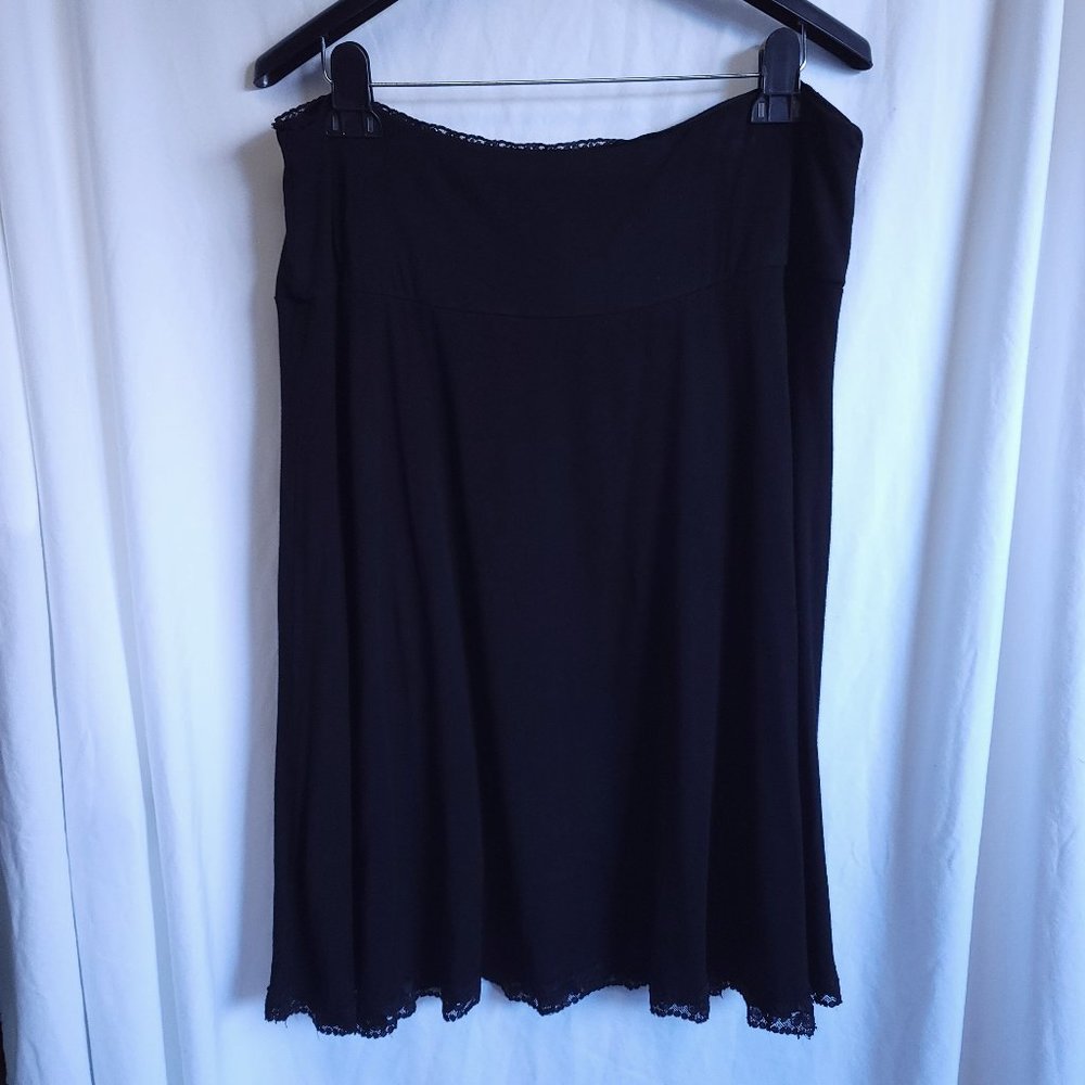 VERTIGO Paris Swing Skirt, Black, Size XL